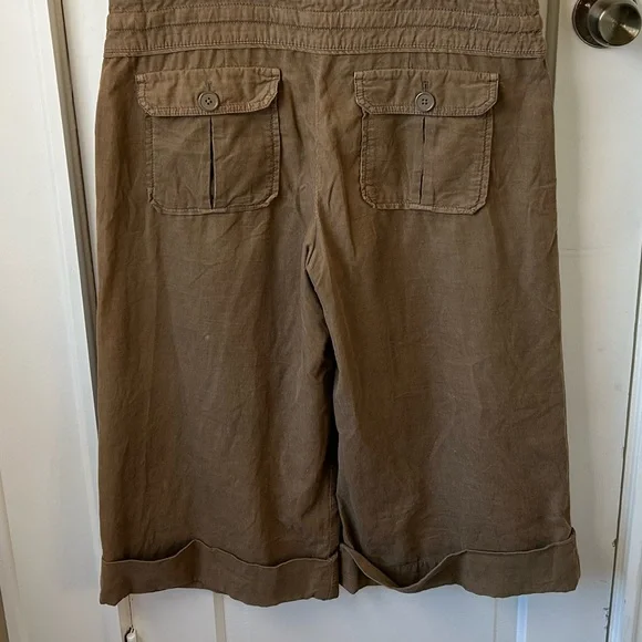 Anthropologie Brown Corduroy Jumpsuit - Picture 7 of 10